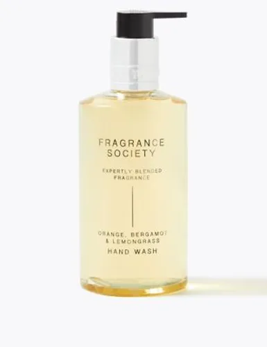 Fragrance Society Womens Mens Orange, Bergamot & Lemongrass Hand Wash 265ml