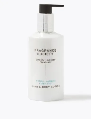 Fragrance Society Womens Neroli, Jasmine & Sea Salt Hand & Body Lotion 265ml