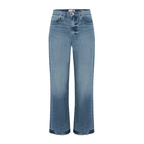 Frame , Boot-cut Jeans ,Blue female, Sizes: