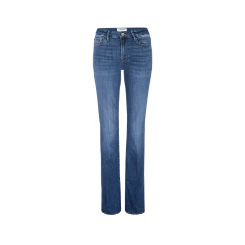 Frame , Dark Blue Bootcut Jeans ,Blue female, Sizes: