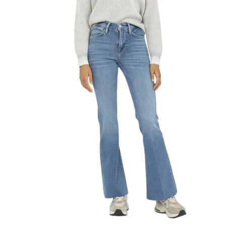 Frame , Easy Flare Jeans ,Blue female, Sizes: