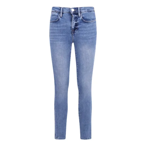 Frame , High Skinny Jeans Jadite ,Blue female, Sizes: