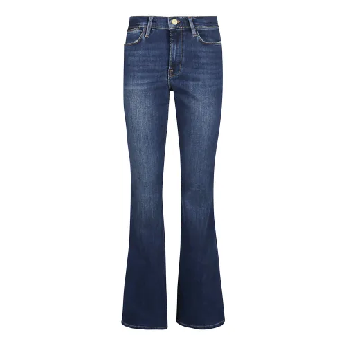 Frame , LE High Flare Jeans ,Blue female, Sizes: