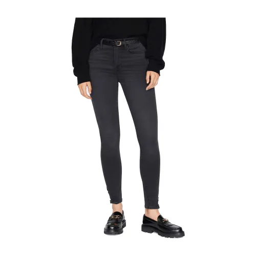 Frame , Skinny Jeans ,Gray female, Sizes: