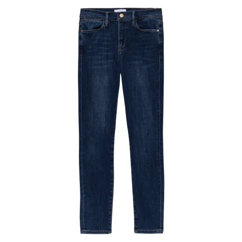 Frame , Straight Jeans ,Blue female, Sizes: