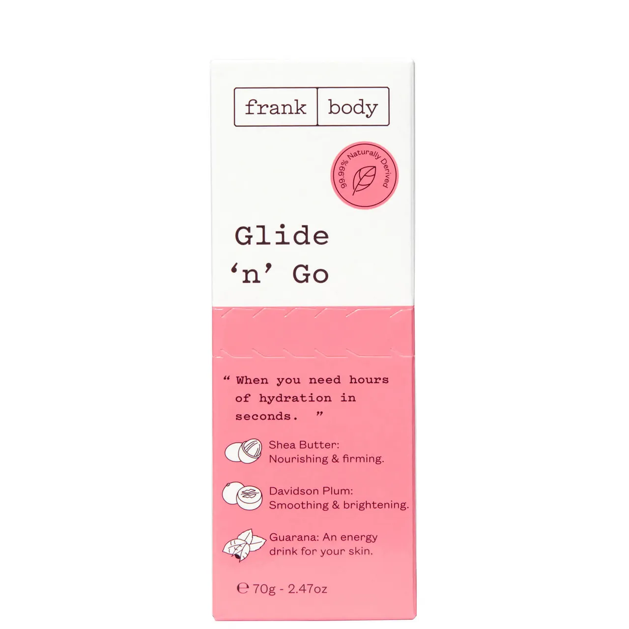 Frank Body Glide 'n' Go: Body Oil Stick 70g