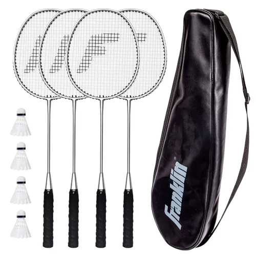 Franklin Sports Badminton Racket and Shuttlecock Set -