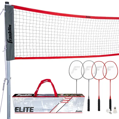 Franklin Sports Elite Badminton Net Set - Includes