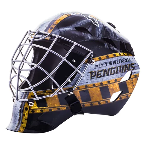 Franklin Sports NHL Pittsburgh Penguins Mini Hockey Goalie