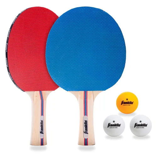 Franklin Sports Ping Pong Paddle Set with Balls - 2 Player