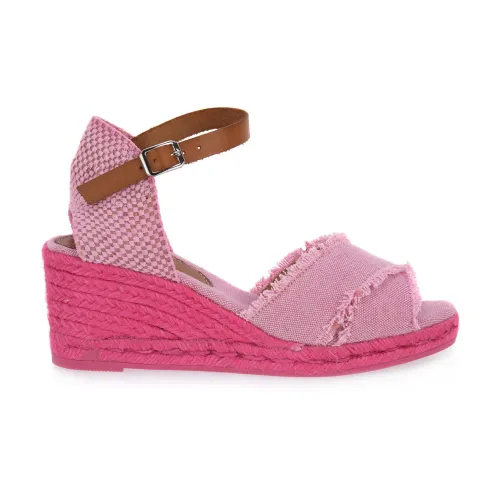 Frau , Sandals ,Pink female, Sizes: