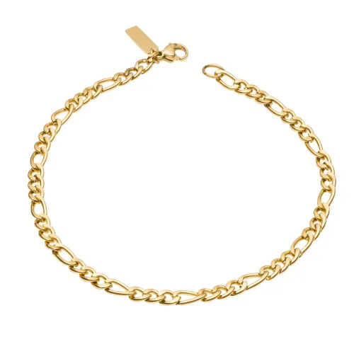 Fred Bennett Gold Plated Figaro Link Chain Bracelet