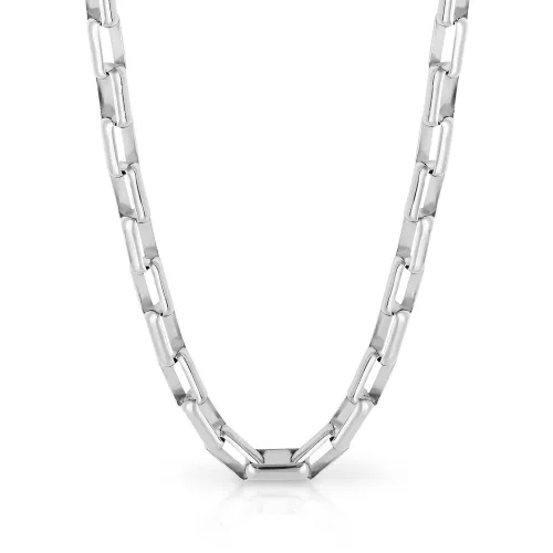 Fred Bennett Recycled Silver Box Chain Necklace