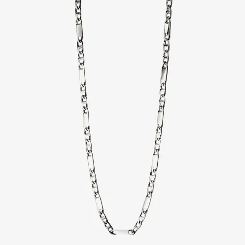 Fred Bennett Stainless Steel Bar Chain Necklace N4281