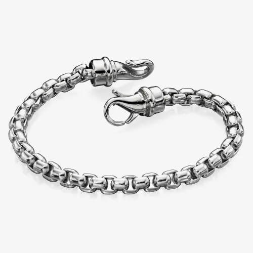 Fred Bennett Stainless Steel Belcher Link Bracelet B4563