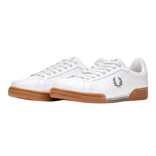 Fred Perry , Authentic B722 Leather Tennis Sneakers ,White male, Sizes: