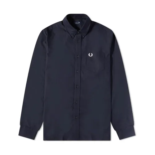 Fred Perry , Authentic Oxford Shirt Light Navy