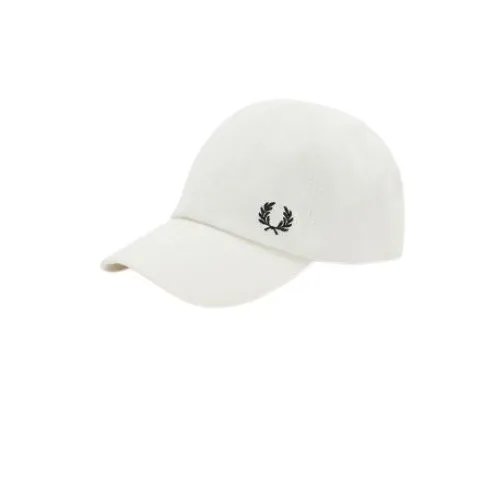 Fred Perry , Baseball Cap, Pique Style ,White male, Sizes: ONE