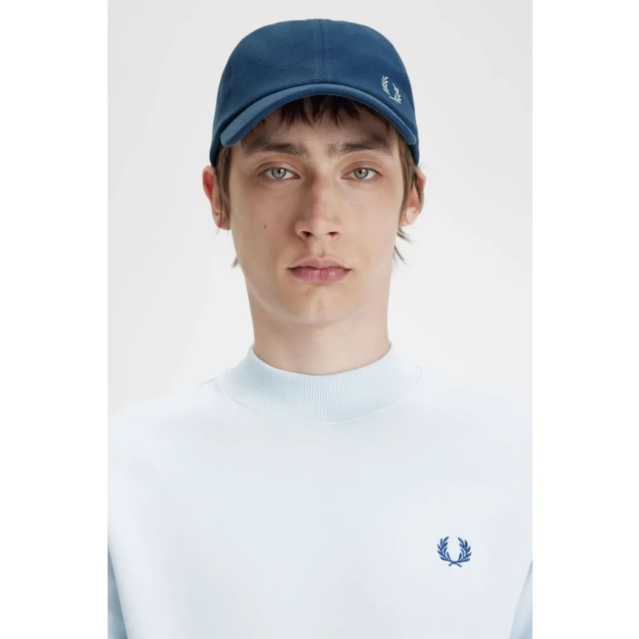 Fred Perry , Blue Visor Cap ,Blue male, Sizes: ONE