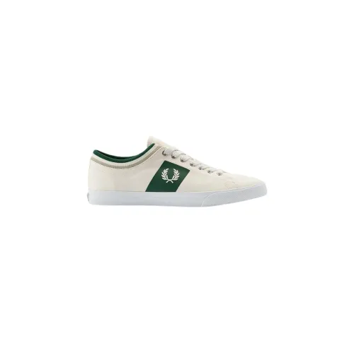 Fred Perry , Canvas Sneakers ,White unisex, Sizes: