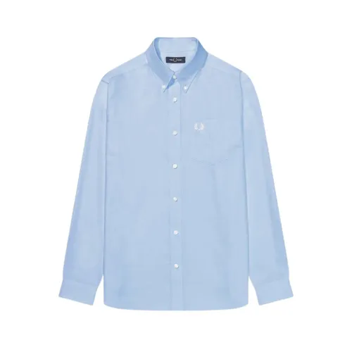 Fred Perry , Classic Oxford Shirt ,Blue male, Sizes: