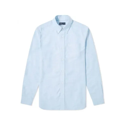 Fred Perry , Classic Oxford Shirt Light Smoke