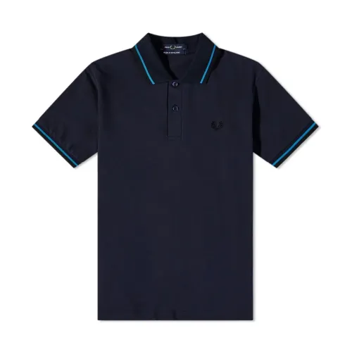 Fred Perry , Classic Polo Shirt ,Blue male, Sizes: