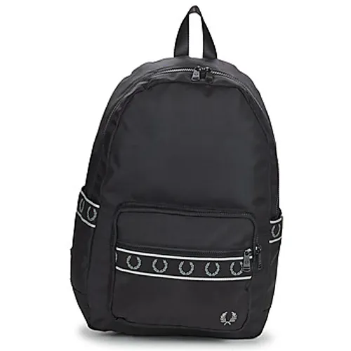 Fred Perry  CONTRAST TAPE BACKPACK  men's Backpack in Black