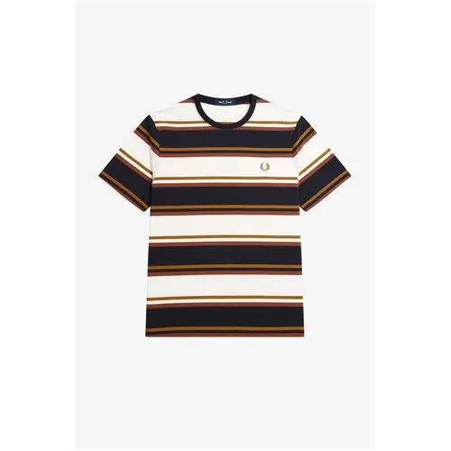 Fred Perry Fred Bold Stripe T Sn34 - Black