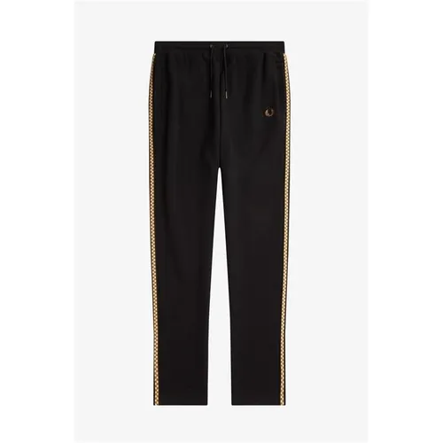 FRED PERRY Fred Cheq Tape Pant Sn34 - Black