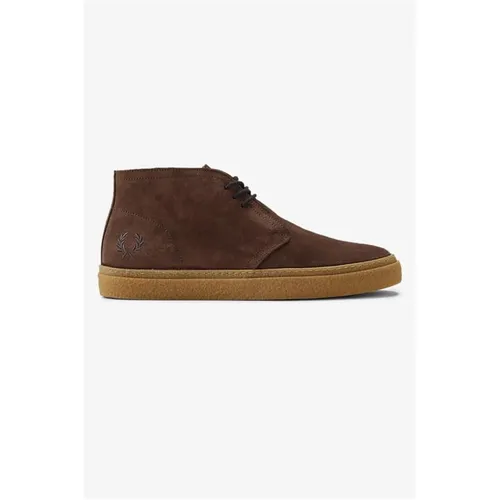 Fred Perry Fred Hawley Suede Sn42 - Brown