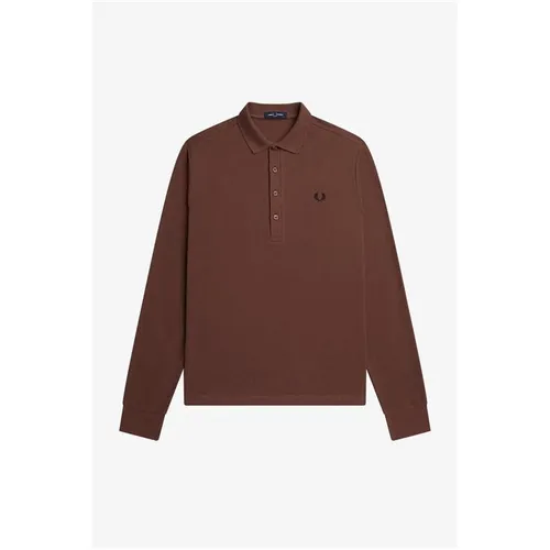 Fred Perry Fred Honeycomb Polo Sn41 - Brown