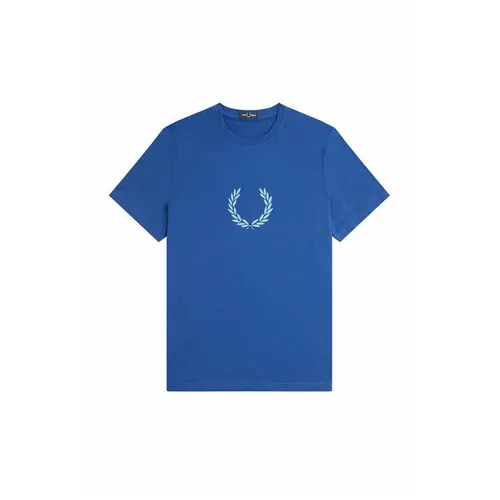 Fred Perry Fred Laurel Tee - Blue