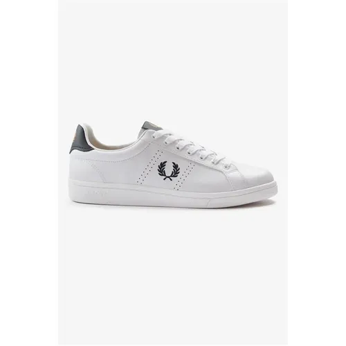 Fred Perry Fred Lthr Trainer Sn33 - White