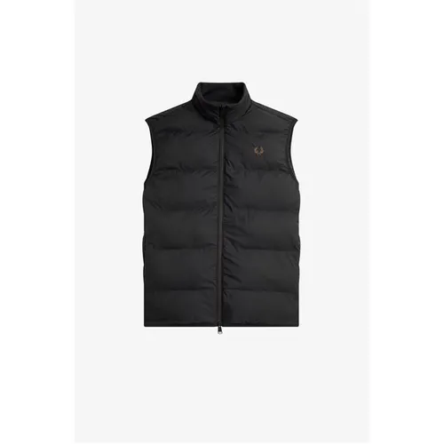 Fred Perry Fred Perry Insulated Gilet Mens - Black