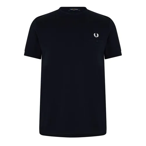 Fred Perry Fred Perry Pocket Pique T Shirt - Blue