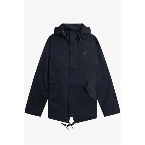 Fred Perry Fred Short Parka Sn32 - Blue
