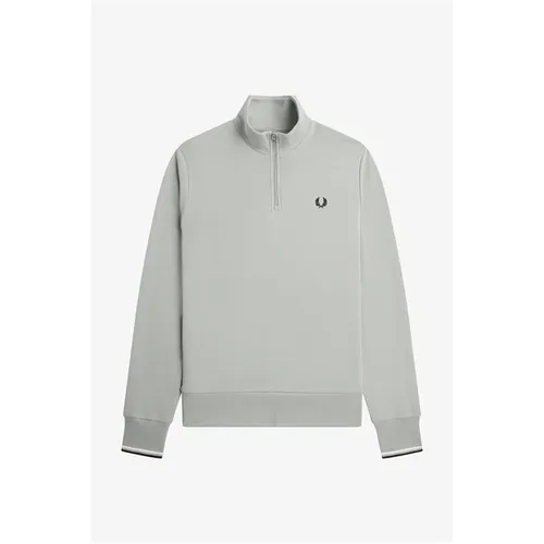 Fred Perry FredPerry Half Zip Top - Grey