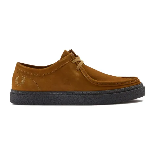 Fred Perry , Lace-up Boots ,Brown male, Sizes: