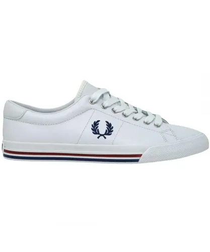 Fred Perry Mens B9200 200 White Trainers Leather