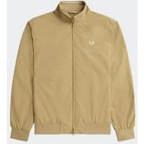 Fred Perry Men's Brentham Jacket in Warm Stone