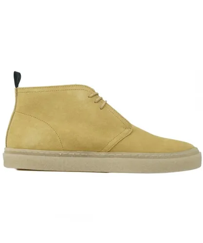 Fred Perry Mens Dessert Hawley Suede Boot - Beige