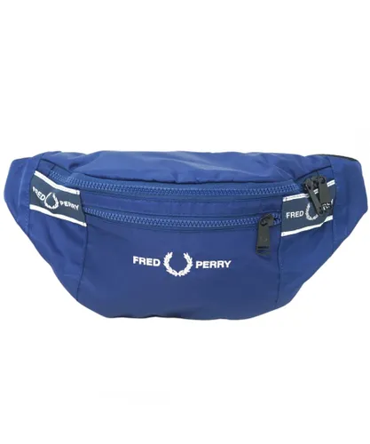 Fred Perry Mens Graphic Tape Crossover French Navy Bag - Blue - One Size