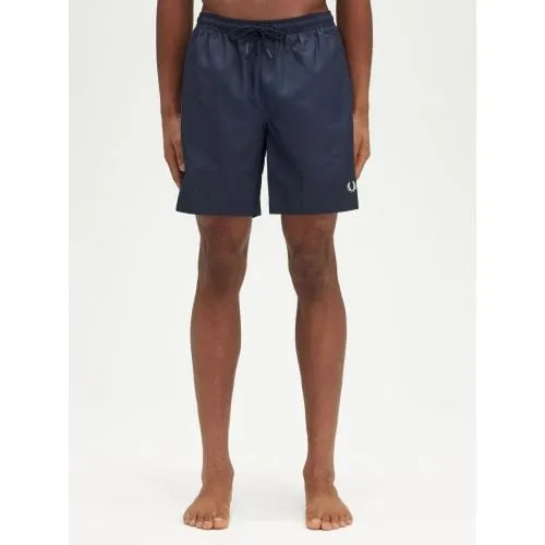 Fred Perry Mens Navy Classic Swim Short