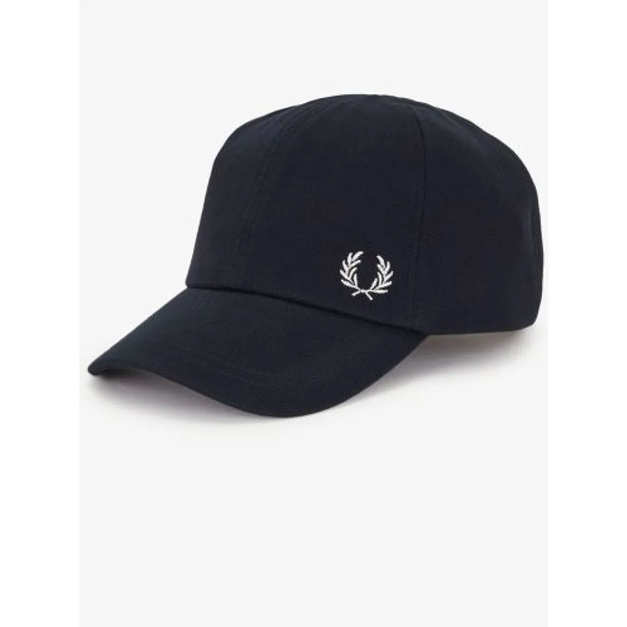 Fred Perry Mens Navy Snow White Pique Classic Cap
