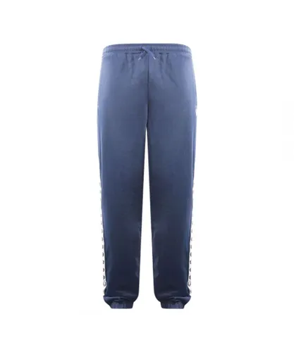 Fred Perry Mens T2507 266 Tonal Tape Carbon Blue Sweat Pants
