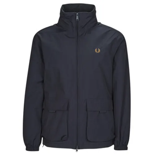 Fred Perry  PATCH POCKET ZIP THROUGH JKT  men's Jacket in Marine