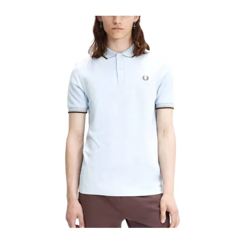 Fred Perry , Polo Shirts ,Blue male, Sizes: