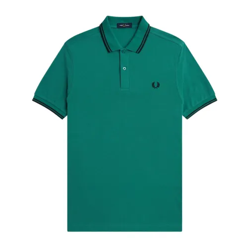 Fred Perry , Polo Shirts ,Green male, Sizes: