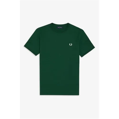 Fred Perry Ringer T-Shirt - Green